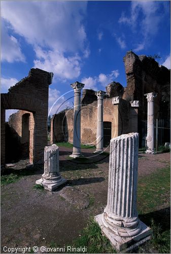 ITALY - VILLA ADRIANA (Tivoli RM) - Piazza d'Oro - cortile del Ninfeo