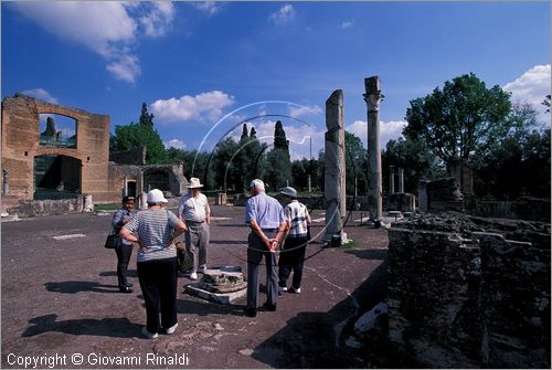 ITALY - VILLA ADRIANA (Tivoli RM) - Edificio a tre Esedre