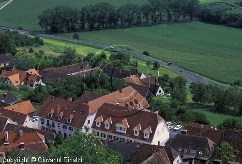 AUSTRIA - BURGENLAND - Riegersburg - veduta del borgo dal castello