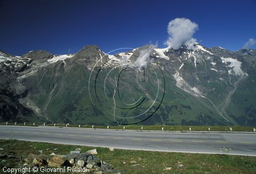 AUSTRIA - Gruppo del Glockner - panorama dalla strada del Grossglockner-Hochalpen