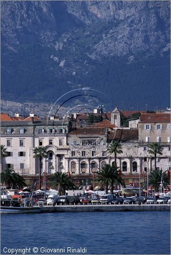 CROATIA - (Croazia) - SPLIT (Spalato) - veduta dal mare