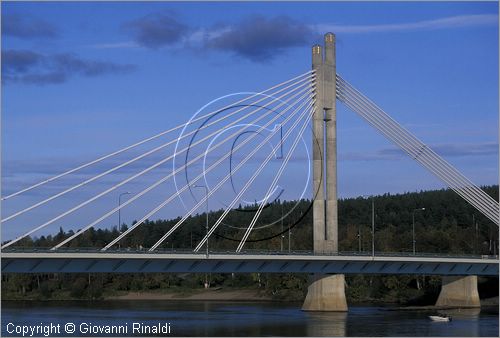 FINLAND - FINLANDIA - ROVANIEMI - ponte sul fiume Ounasjoki