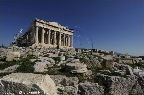 GRECIA  GREECE - ATENE - ATHENS - Acropoli - Acropolis - Il Partenone - Parthenons