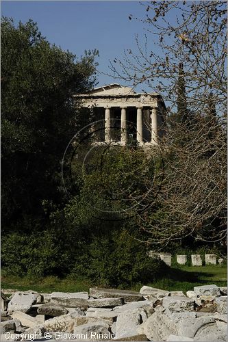 GREECE - ATENE - ATHENS - Agor - Athenian Agora - Thesion Efaistiion - Tempio di Hephaistos (dedicato al dio vulcano Efesto) (460-415 a.C.)