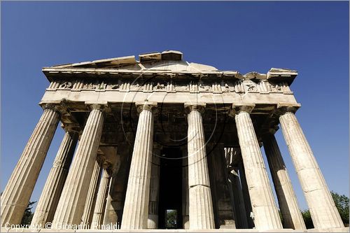 GREECE - ATENE - ATHENS - Agor - Athenian Agora - Thesion Efaistiion - Tempio di Hephaistos (dedicato al dio vulcano Efesto) (460-415 a.C.)