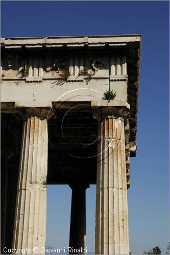 GREECE - ATENE - ATHENS - Agor - Athenian Agora - Thesion Efaistiion - Tempio di Hephaistos (dedicato al dio vulcano Efesto) (460-415 a.C.)