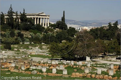 GREECE - ATENE - ATHENS - Agor - Athenian Agora - Thesion Efaistiion - Tempio di Hephaistos (dedicato al dio vulcano Efesto) (460-415 a.C.)