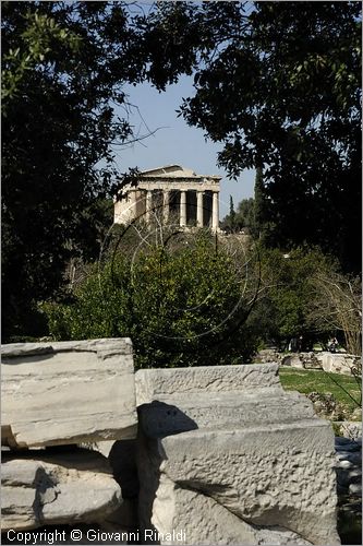 GREECE - ATENE - ATHENS - Agor - Athenian Agora - Thesion Efaistiion - Tempio di Hephaistos (dedicato al dio vulcano Efesto) (460-415 a.C.)