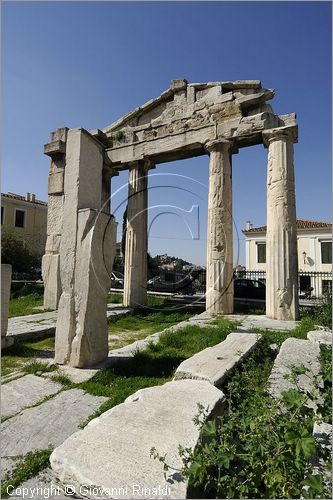 GREECE - ATENE - ATHENS - Agor Romana - the Roman Agora - la Porta di Athena Archegetis