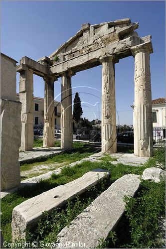 GREECE - ATENE - ATHENS - Agor Romana - the Roman Agora - la Porta di Athena Archegetis