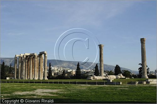 GREECE - ATENE - ATHENS - Olympieion - Tempio di Giove (Zeus Temple) in stile corinzio