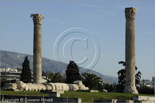 GREECE - ATENE - ATHENS - Olympieion - Tempio di Giove (Zeus Temple) in stile corinzio