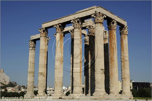 GREECE - ATENE - ATHENS - Olympieion - Tempio di Giove (Zeus Temple) in stile corinzio