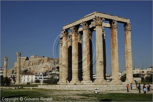 GREECE - ATENE - ATHENS - Olympieion - Tempio di Giove (Zeus Temple) in stile corinzio