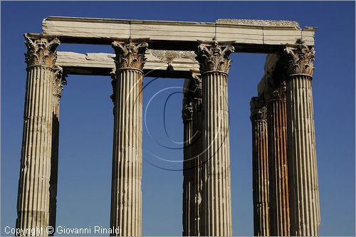 GREECE - ATENE - ATHENS - Olympieion - Tempio di Giove (Zeus Temple) in stile corinzio