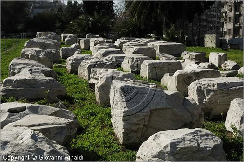 GREECE - ATENE - ATHENS - Olympieion - Tempio di Giove (Zeus Temple) in stile corinzio