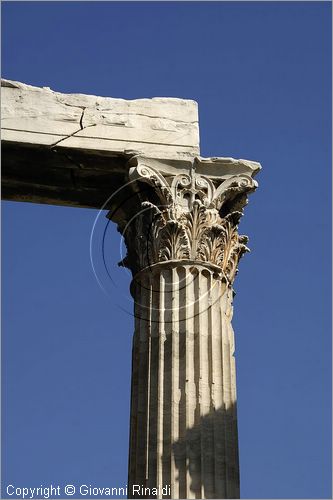 GREECE - ATENE - ATHENS - Olympieion - Tempio di Giove (Zeus Temple) in stile corinzio