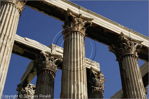 GREECE - ATENE - ATHENS - Olympieion - Tempio di Giove (Zeus Temple) in stile corinzio