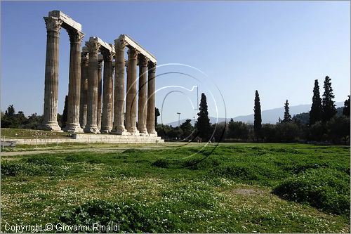 GREECE - ATENE - ATHENS - Olympieion - Tempio di Giove (Zeus Temple) in stile corinzio