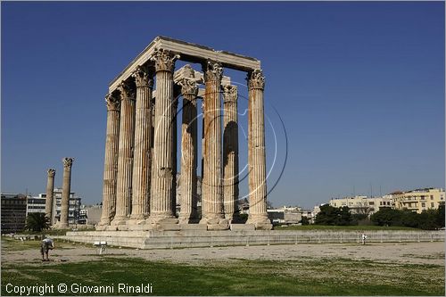 GREECE - ATENE - ATHENS - Olympieion - Tempio di Giove (Zeus Temple) in stile corinzio