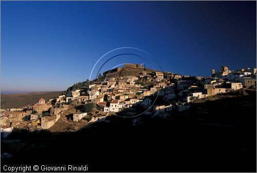 GREECE - CHIOS ISLAND (GRECIA - ISOLA DI CHIOS) - Volissos - veduta del borgo