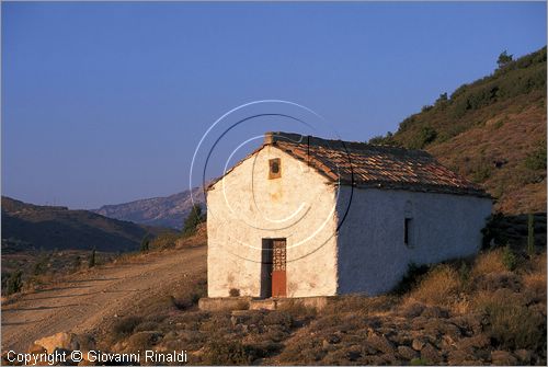 GREECE - CHIOS ISLAND (GRECIA - ISOLA DI CHIOS) - Volissos - casa sulla collina del castello