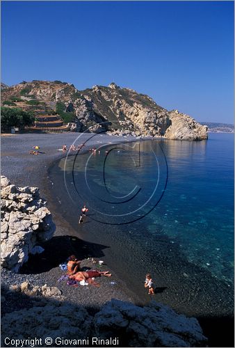 GREECE - CHIOS ISLAND (GRECIA - ISOLA DI CHIOS) - Emporio - costa sud orientale - spiaggia di Mavra Volia