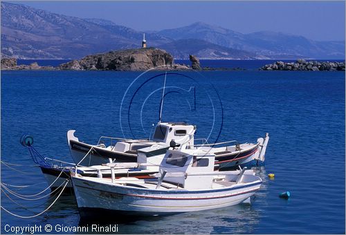 GREECE - CHIOS ISLAND (GRECIA - ISOLA DI CHIOS) - Limnia, il porto di Volissos