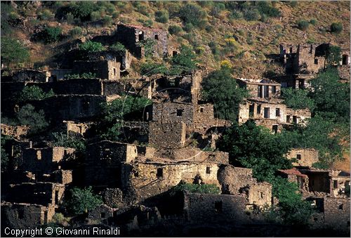 GREECE - CHIOS ISLAND (GRECIA - ISOLA DI CHIOS) - Potamia - paese abbandonato a nord di Volissos