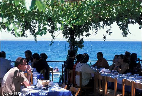 GREECE - CHIOS ISLAND (GRECIA - ISOLA DI CHIOS) - Vrondados - ristorante Mourias