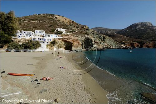 GRECIA - GREECE - Isole Cicladi - Folegandros - costa sud ovest - Vathy Bay - Angali