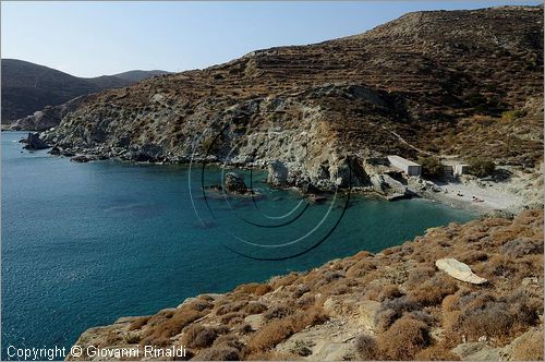 GRECIA - GREECE - Isole Cicladi - Folegandros - costa sud ovest - Ghalifos Bay