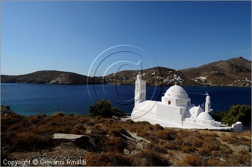 GRECIA - GREECE - Isole Cicladi - Ios - Ormos (porto) - Agia Irini