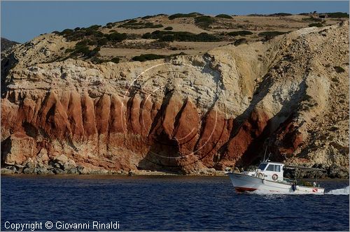 GRECIA - GREECE - Isole Cicladi - Milos - Provatas Bay - Capo Akrotiri (Kokkinokavos)