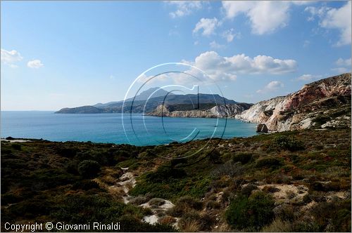 GRECIA - GREECE - Isole Cicladi - Milos - costa sud - Firiplaka (Fyriplaka)