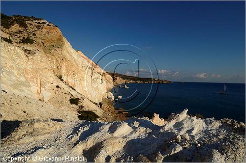 GRECIA - GREECE - Isole Cicladi - Milos - costa sud - Firiplaka (Fyriplaka)