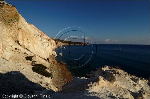 GRECIA - GREECE - Isole Cicladi - Milos - costa sud - Firiplaka (Fyriplaka)