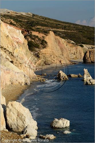 GRECIA - GREECE - Isole Cicladi - Milos - costa sud - Firiplaka (Fyriplaka)