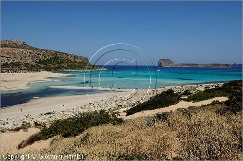 GRECIA - GREECE - Isola di Creta (Crete) - penisola di Gramvousa - Gramvousa Bay