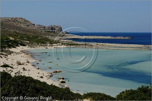 GRECIA - GREECE - Isola di Creta (Crete) - penisola di Gramvousa - Gramvousa Bay