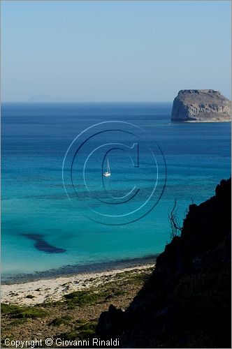 GRECIA - GREECE - Isola di Creta (Crete) - penisola di Gramvousa - Gramvousa Bay