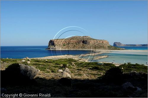 GRECIA - GREECE - Isola di Creta (Crete) - penisola di Gramvousa - Gramvousa Bay