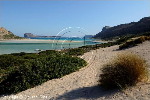 GRECIA - GREECE - Isola di Creta (Crete) - penisola di Gramvousa - Gramvousa Bay