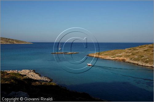 GRECIA - GREECE - Isole del Dodecaneso - Dodecanese Islands - Isola di Arki - Tiganakia sulla costa orientale