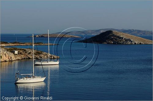 GRECIA - GREECE - Isole del Dodecaneso - Dodecanese Islands - Isola di Arki - Tiganakia sulla costa orientale