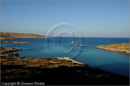 GRECIA - GREECE - Isole del Dodecaneso - Dodecanese Islands - Isola di Arki - Tiganakia sulla costa orientale