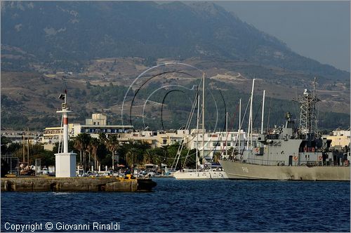 GRECIA - GREECE - Isole del Dodecaneso - Dodecanese Islands - Isola di Kos - Kos citt vista dal mare