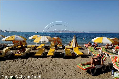 GRECIA - GREECE - Isole del Dodecaneso - Dodecanese Islands - Isola di Kos - Kos Town Beach