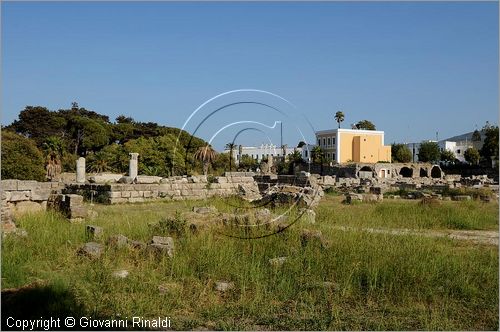 GRECIA - GREECE - Isole del Dodecaneso - Dodecanese Islands - Isola di Kos - Kos citt - Zona archeologica orientale