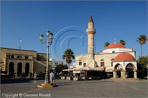 GRECIA - GREECE - Isole del Dodecaneso - Dodecanese Islands - Isola di Kos - Kos citt - Plateia Eleftherias - moschea